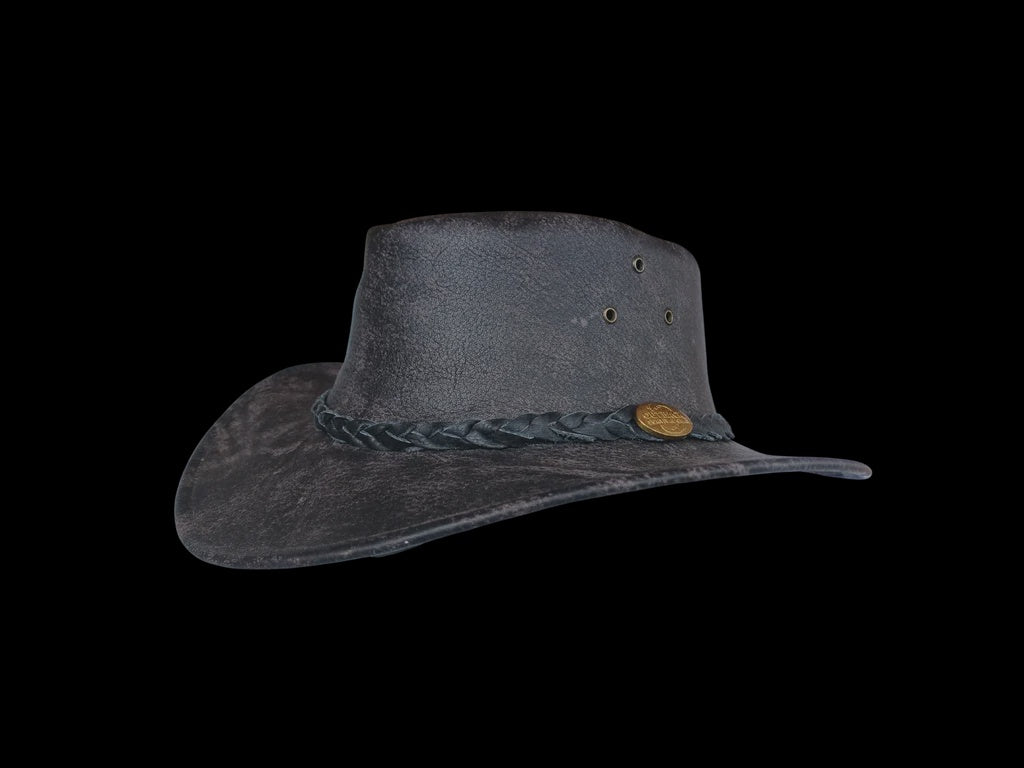 Outback Survival Gear - Maverick Crusher Hat - Coffee Rock H4001