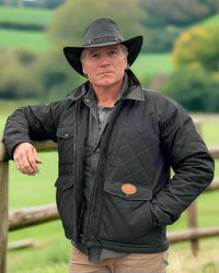 Waterproof Men's Oilskin Wax Jacket Costner Style| Outback Survival Gear