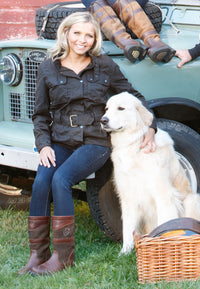 Waterproof Women's Oilskin Wax Jacket Melbourne Style| Outback Survival Gear